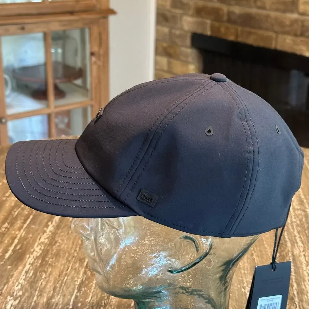 NWT Melin Hydro The Legend Hat Cap Adjustable Strapback Black Classic CL Fit